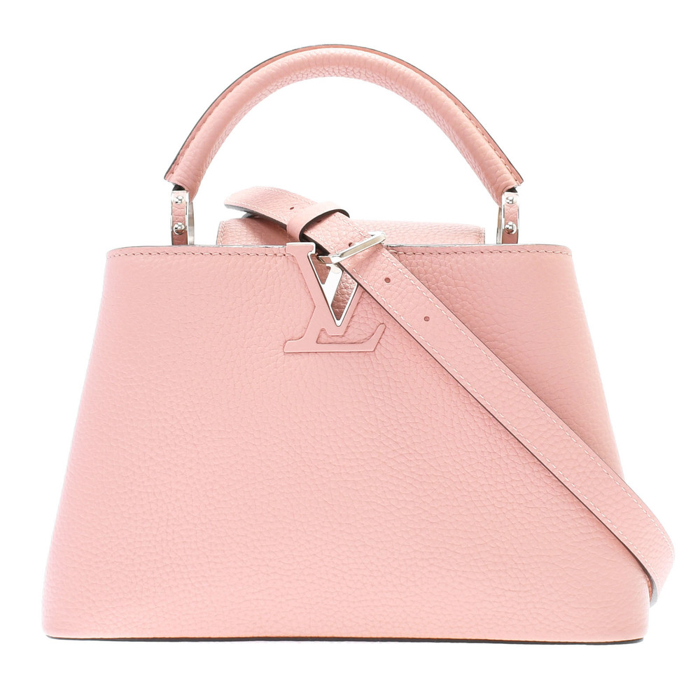 Louis Vuitton Pink Capucines Mini Top Handle Bag